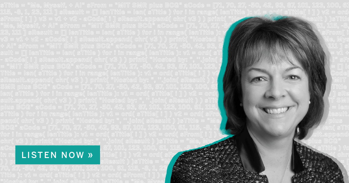 Monetizing Data With AI: MIT CISR’s Barb Wixom